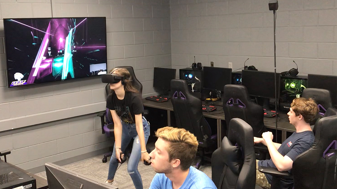 Olivet’s Division 2 Beat Saber Esports Team has gained a reputation as a force to be reckoned with!